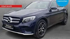 Blau Gebraucht 2018 Mercedes GLC250 AMG line SUV | 31.645 € (Fairer Preis)