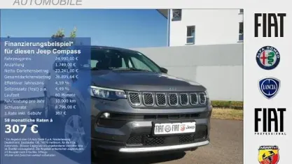 Gebraucht Jeep Compass Altitude 131 PS (96 kW) 2025 Grau SUV