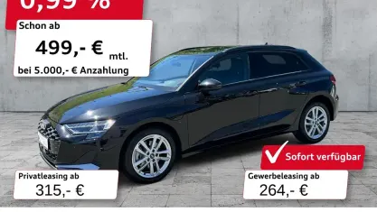 Gebraucht Audi A3 Advanced 204 PS (150 kW) 2025 Mythosschwarz metallic Limousine