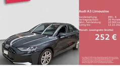 Manhattangrau metallic Gebraucht 2025 Audi A3 Advanced Plus Limousine | 32.990 € (Guter Preis)