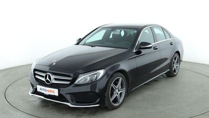 Gebraucht Mercedes C180 AMG line 156 PS (114 kW) 2015 Schwarz Limousine
