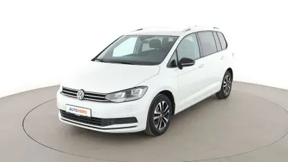 Gebraucht VW Touran IQ Drive 150 PS (110 kW) 2019 Weiß Van / Kleinbus