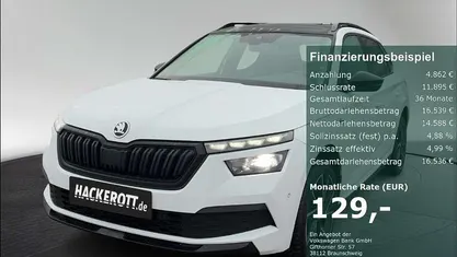 Weiß Gebraucht 2021 Skoda Kamiq Monte Carlo SUV | 19.450 € (Fairer Preis)