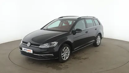 Gebraucht VW Golf VII Highline 2018 Schwarz Kombi