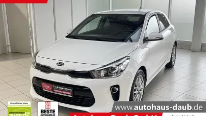 Gebraucht Kia Rio DREAM-TEAM Edition 101 PS (74 kW) 2020 (ud) schneeweiss Kleinwagen