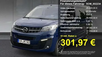 Imperial blau Gebraucht 2023 Opel Zafira Life Edition Van / Kleinbus | 28.440 € (Superpreis)