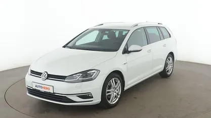 Weiß Gebraucht 2019 VW Golf VII Highline Kombi | 16.900 € (Guter Preis)