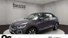 Rauchgrau metallic/schwarz Gebraucht 2024 VW T-Roc Cabriolet Move Cabrio | 32.600 € (Guter Preis)