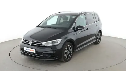 Gebraucht VW Touran Highline 150 PS (110 kW) 2020 Schwarz Van / Kleinbus