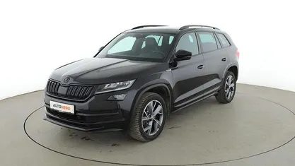Gebraucht Skoda Kodiaq SportLine 200 PS (147 kW) 2021 Schwarz SUV
