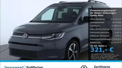 Occasion VW Caddy Dark Label 116 ch (85 kW) 2024 Gris Monospace