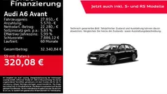 Schwarz Gebraucht 2022 Audi A6 Basis Kombi | 26.950 € (Superpreis)