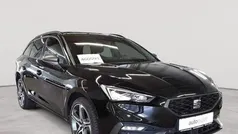 Midnight schwarz metallic Gebraucht 2021 Seat Leon FR Kombi | 16.590 € (Fairer Preis)