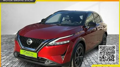 Gebraucht Nissan Qashqai Tekna+ 158 PS (116 kW) 2021 Fuji sunset red / bl SUV