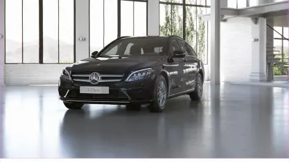 Brugt Mercedes C200 160 HK (117 kW) 2021 Sort Stationcar