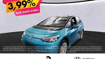 Blau Gebraucht 2022 VW ID.3 Pro Kleinwagen | 19.977 € (Guter Preis)