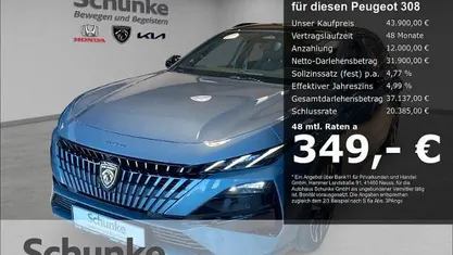 Gebraucht Peugeot 308 SW GT 145 PS (106 kW) 2025 Kombi