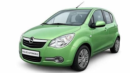 Używany Opel Agila Edition 86 KM (63 kW) 2009 Zielony Hatchback