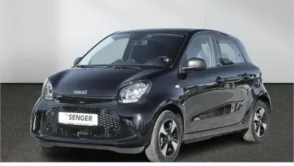 Begagnad Smart ForFour Electric Drive Passion 60 kW (82 HK) 2021 Svart Sedan