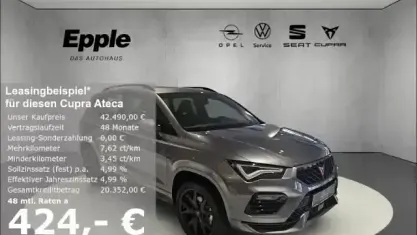 Neu Cupra Ateca 190 PS (139 kW) 2026 Schwarz SUV