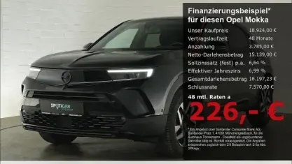 Gebraucht Opel Mokka 131 PS (96 kW) 2023 Karbon schwarz SUV