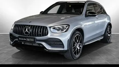 Gebraucht Mercedes GLC43 AMG AMG 390 PS (286 kW) 2021 Metalliclack hightechsilber SUV