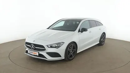 Gebraucht Mercedes CLA200 Shooting Brake AMG line 163 PS (119 kW) 2021 Weiß Kombi