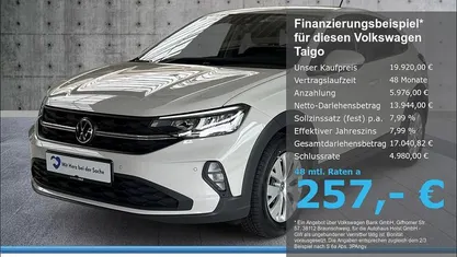 Gebraucht VW Taigo Basis 95 PS (69 kW) 2025 SUV