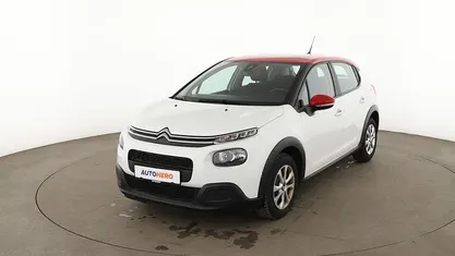 Gebraucht Citroën C3 Feel 2018 Weiß Kleinwagen