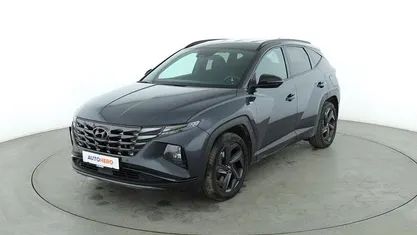 Grau Gebraucht 2023 Hyundai Tucson Blackline SUV | 24.450 € (Fairer Preis)