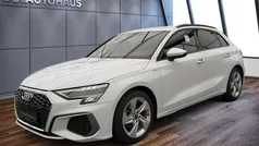 Weiß Gebraucht 2023 Audi A3 Sportback S-Line Limousine | 30.980 € (Fairer Preis)