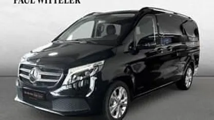 Obsidianschwarz Gebraucht 2019 Mercedes V220 Edition Van / Kleinbus | 40.900 € (Fairer Preis)