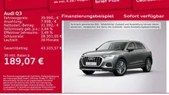 Chronosgrau metallic Gebraucht 2025 Audi Q3 Advanced Plus SUV | 39.990 € (Fairer Preis)