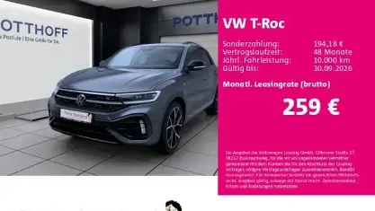 Gebraucht VW T-Roc R 300 PS (220 kW) 2023 Grau SUV