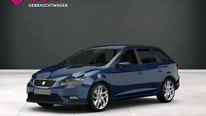 Gebraucht Seat Leon ST Style 125 PS (91 kW) 2016 Blau Kombi