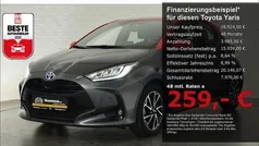 Grau Gebraucht 2021 Toyota Yaris Hybrid Kleinwagen | 19.924 € (Fairer Preis)