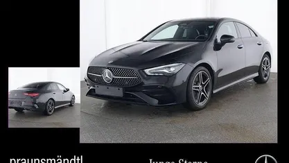 Schwarz Gebraucht 2025 Mercedes CLA200 AMG Limousine | 37.790 € (Fairer Preis)