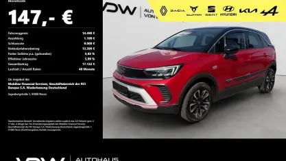 Gebraucht Opel Crossland Elegance 110 PS (80 kW) 2024 Rot SUV