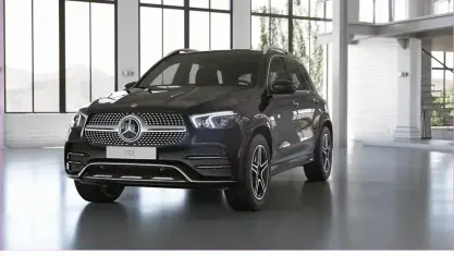 Gebraucht Mercedes GLE300 AMG 245 PS (180 kW) 2024 Lack obsidianschwarz SUV