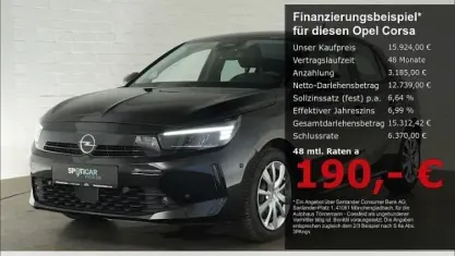 Gebraucht Opel Corsa Edition 101 PS (74 kW) 2025 Schwarz Kleinwagen