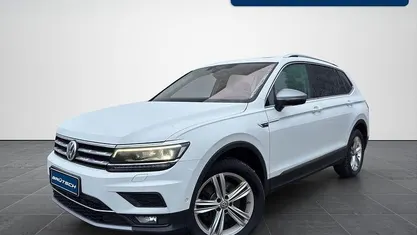 Pure white Gebraucht 2018 VW Tiguan Allspace Highline SUV | 25.980 € (Fairer Preis)