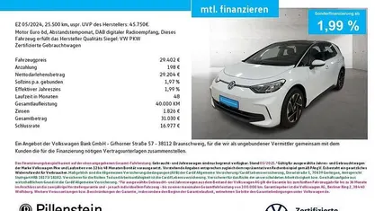 Gebraucht VW ID.3 Pro 150 kW (204 PS) 2024 Kleinwagen