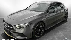 Metalliclack mountaingrau Gebraucht 2018 Mercedes A200 AMG Limousine | 24.477 € (Fairer Preis)