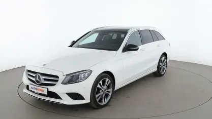 Gebraucht Mercedes C220 Avantgarde 194 PS (142 kW) 2019 Weiß Kombi