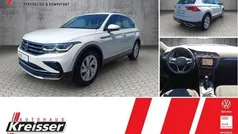 Weiß (pure white) Gebraucht 2021 VW Tiguan Elegance SUV | 27.380 € (Fairer Preis)