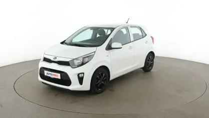 Gebraucht Kia Picanto Edition 7 2018 Weiß Kleinwagen