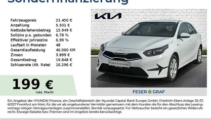 Gebraucht 2025 Kia Ceed Comfort Kleinwagen | 21.450 € (Fairer Preis)