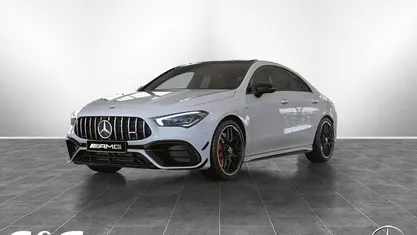 Unilack polarweiß Gebraucht 2022 Mercedes CLA45 AMG AMG Coupé | 51.890 € (Fairer Preis)