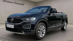 Schwarz Gebraucht 2021 VW T-Roc Cabriolet Style Cabrio | 23.350 € (Fairer Preis)