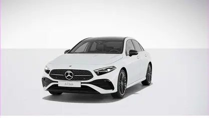 Gebraucht Mercedes A200 AMG 163 PS (119 kW) 2024 Unilack polarweiß Limousine